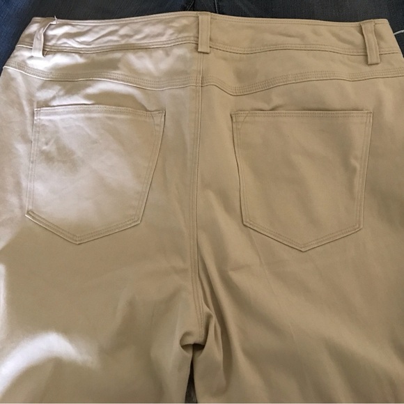 Dana Buchman Pants  Sz12 Super Nice Ivory HiRise Straight Excellent Condition - Picture 2 of 8